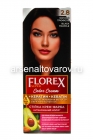 краска для волос Флорекс Супер 2.8 черный трюфель (Россия)