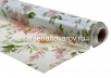 Клеенка столовая нетканая основа Амарант рулон (20 м*1,37 м) Цветы (7387А) 