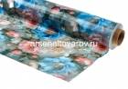 клеенка столовая тканевая основа Парадиз рулон (20 м*1,4 м) Цветочная поляна (6032-1)