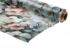 клеенка столовая тканевая основа Парадиз рулон (20 м*1,4 м) Букет цветов (992)