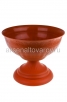 Вазон для цветов пластиковый 17 л 44*34,5 см коричневый Венеция низкий (М3132) (Башкирия) 