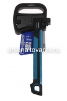 Топор 0,63 кг в сборе фиберглассовая ручка пластиковый чехол Ремоколор (39-1-063)