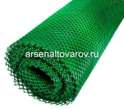 Сетка садовая пластиковая (25 мм*25 мм) рулон 1,2 м*20 м эконом зеленая (Ростов)
