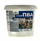 клей строительный ПВА 1 кг (Эколюкс)