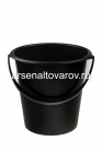 ведро пластиковое 12 л для непищевых Эконом (М7733) микс (Башкирия)