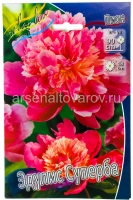 Пион махровый Эдулис Суперба (в пакете 1 шт) корневищные (Голландия)