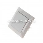 выключатель одноклавишный скрытая проводка Ава 10 А белый (TKL-AV-V1F-C01) 1909888 (Токов Лайт)