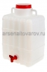 Канистра-умывальник пластиковая 15 л без крана (М8352) (Башкирия) 