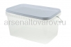 Контейнер-ведро для продуктов пластиковый  5,8 л прямоугольный с герметичной крышкой (Беларусь) (293) 
