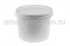 Контейнер-ведро для продуктов пластиковый 11 л круглый без крышки (Беларусь) (294) 