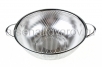 Сито-дуршлаг нержавеющее 22 см боковые ручки (R-41) (КНР)