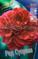 Пион махровый Ред Суприм (в пакете 1 шт) корневищные (Голландия)