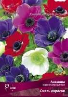 Анемона корончатая Де Кан смесь окрасок (в пакете 10 шт) цена за пакет клубневые (Голландия)