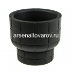 кашпо для цветов пластиковое 7,8/12 л 28*25,5 см со вставкой графитовое Каре (М3259) (Идея)