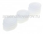 крышка для консервирования полиэтиленовая для горячего закрывания СКО 1- 82 с козырьком (набор из 10 шт)