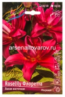 Лилия для выгонки восточная махровая Флоретта 16/18 (в пакете 3 шт) цена за пакет луковичные (Голландия)