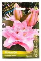 Лилия восточная махровая Конамара (в пакете 5 шт) цена за пакет луковичные (Голландия)