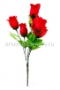 Цветы искусственные Роза бутон 38 см (6 головок) 7 цветов (FY087)