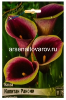 Калла Капитан Раноми (в пакете 2 шт) цена за пакет клубневые (Голландия)