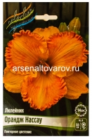 Лилейник Орандж Нассау (в пакете 1 шт) корневищные (Голландия)