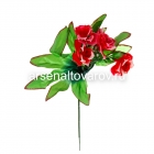 цветы искусственные Розочки 21 см (5 головок) (F49-204)