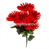 Цветы искусственные Хризантема игольчатая 70 см (7 головок) (F49-209)