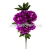Цветы искусственные Георгин 60 см (7 головок) (F49-210)