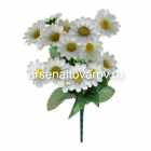цветы искусственные Ромашка 35 см (6 веток) (F49-176)