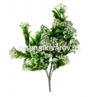 цветы искусственные Кашка 38 см (5 веток) (F49-183)