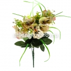 цветы искусственные Анютины глазки 45 см (6 веток) (F49-201)