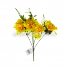 цветы искусственные Георгин 30 см (5 головок) 6 цветов (FP226)