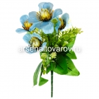 цветы искусственные 30 см (5 головок) 6 цветов (FP231)