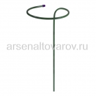 опора для растений металлическая высота 90 см диаметр 40 см Садовита большая зеленая (Россия)