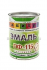 эмаль ПФ-115 коричневая 0,9 кг для наружных и внутренних работ (Палитра)