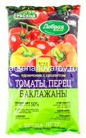 Удобрение для томатов, перцев, баклажанов 0,9 кг Томаты, Перец, Баклажаны (Добрая сила)