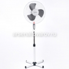 вентилятор напольный (38 Вт) бело-серый Макстроник MAX-1615-4 (КНР)