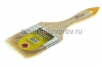 Кисть плоская  63 мм натуральная щетина деревянная ручка Хобби Любитель (01-1-425) 