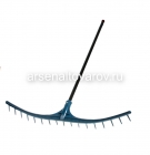 грабли сенные 17 зубьев пластиковые с черенком (УТ-0487) (Орехово-Зуево)