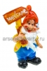 Садовая фигура Гном с табличкой 53*35 см гипс (237) (Россия) 
