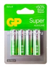 батарейки GP Супер G-Tech АА (пальчиковые) LR06 1.5 V (блистер из 4 шт) (6274) цена за 1 шт