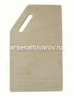 доска разделочная деревянная 28*17*0,8 см косая (100-07)