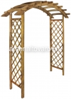 арка садовая деревянная 1,9 м (2,15*0,87*1,9 м) (Россия) (KA5009)