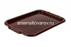 Поднос пластиковый 48,4*32,2 см шоколадный (Ижевск)