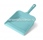 совок для мусора пластиковый Пыльдозер (С12) бирюзовый (Мартика)