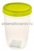Емкость для продуктов пластиковая 1 л Ролл (М1475) микс (Идея) 