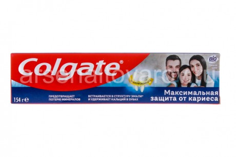 зубная паста Колгейт 100 мл защита от кариеса свежая мята (Colgate)