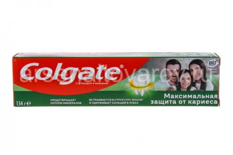 зубная паста Колгейт 100 мл защита от кариеса двойная мята (Colgate)